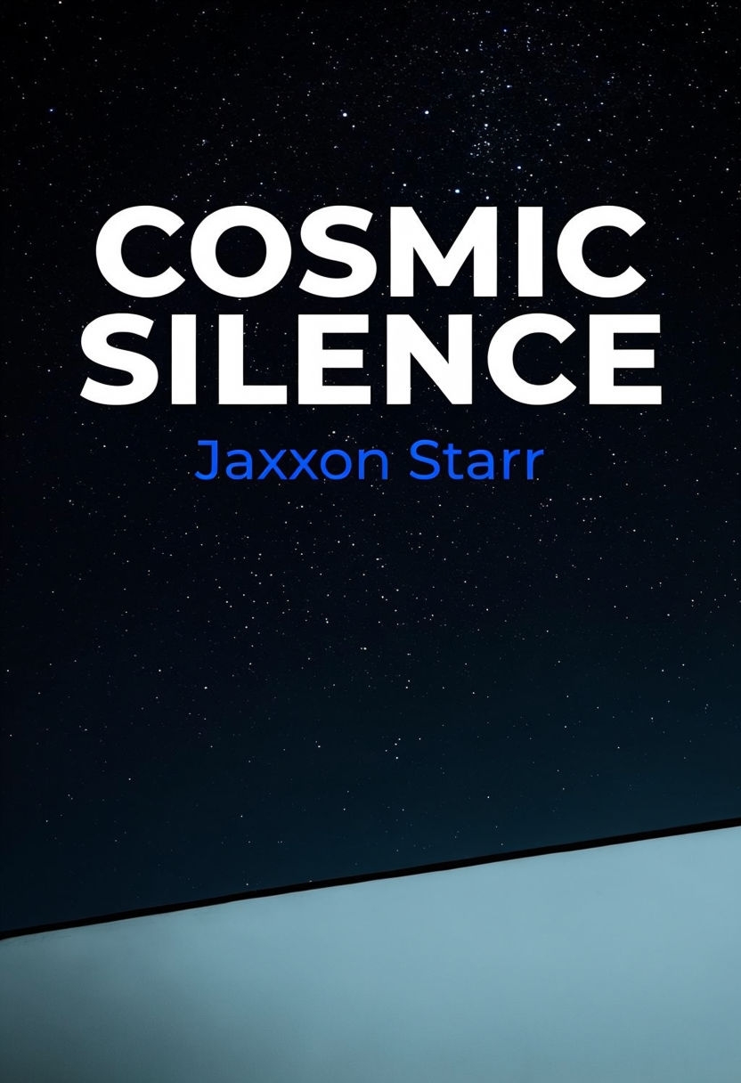Cosmic Silence: A Captivating Starry Night Sky EBook Cover