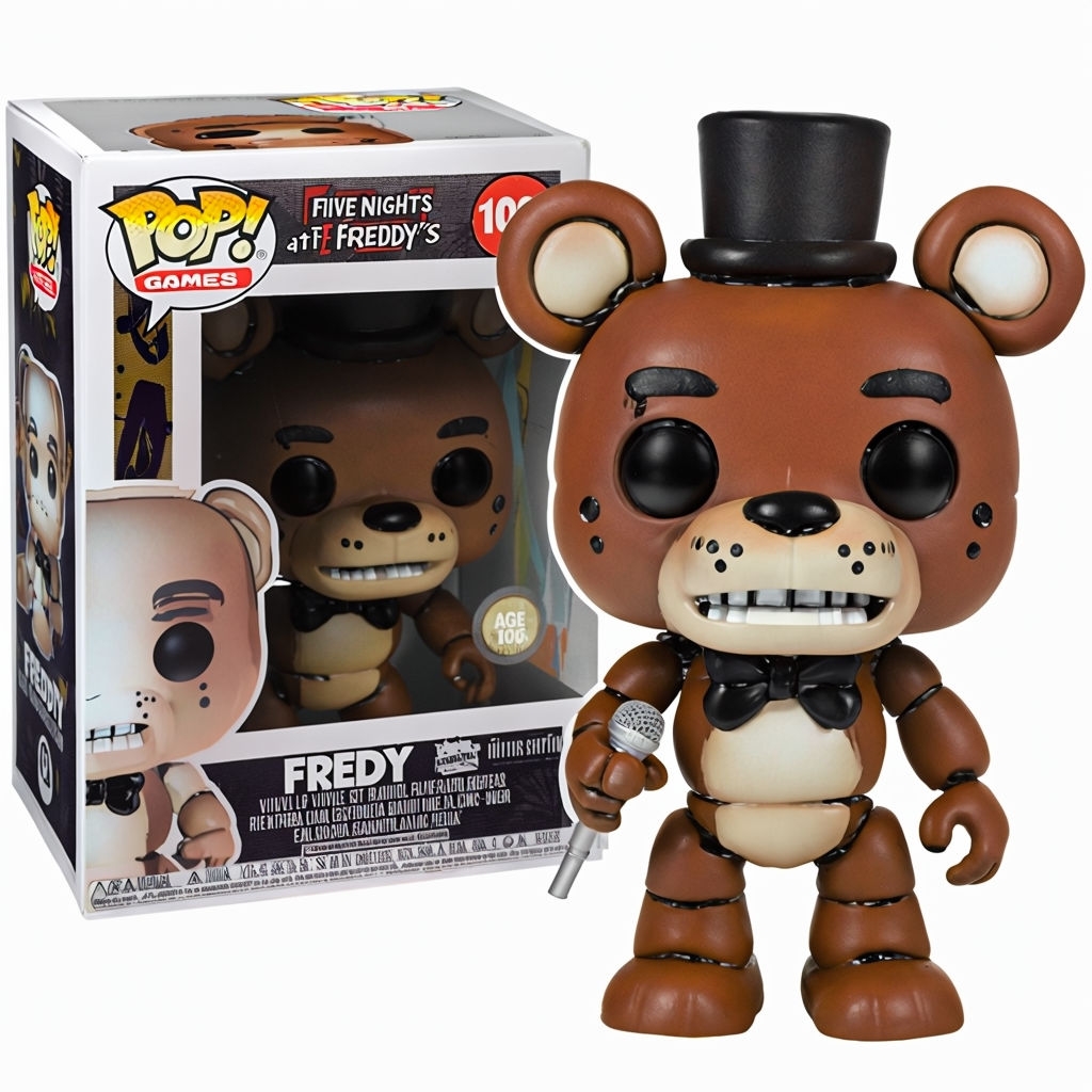 Freddy Five Nights at Freddy's Pop! Vinyl Figure Mockup