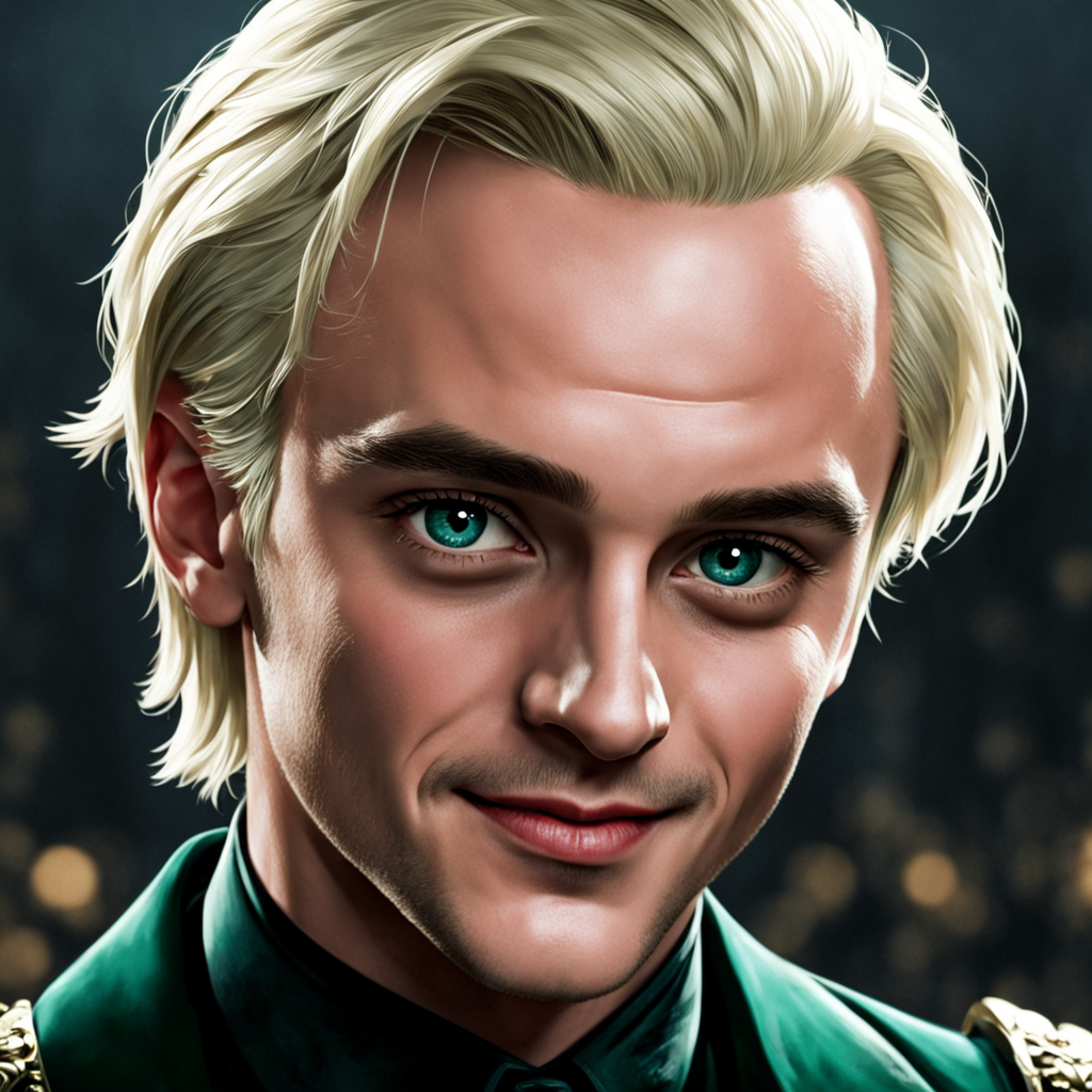 Attractive draco malfoy who is smirking by Amanda Sieuwerts - Playground