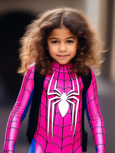 A little girl who looks like Zendaya at 6 years old cosplayi... by ...