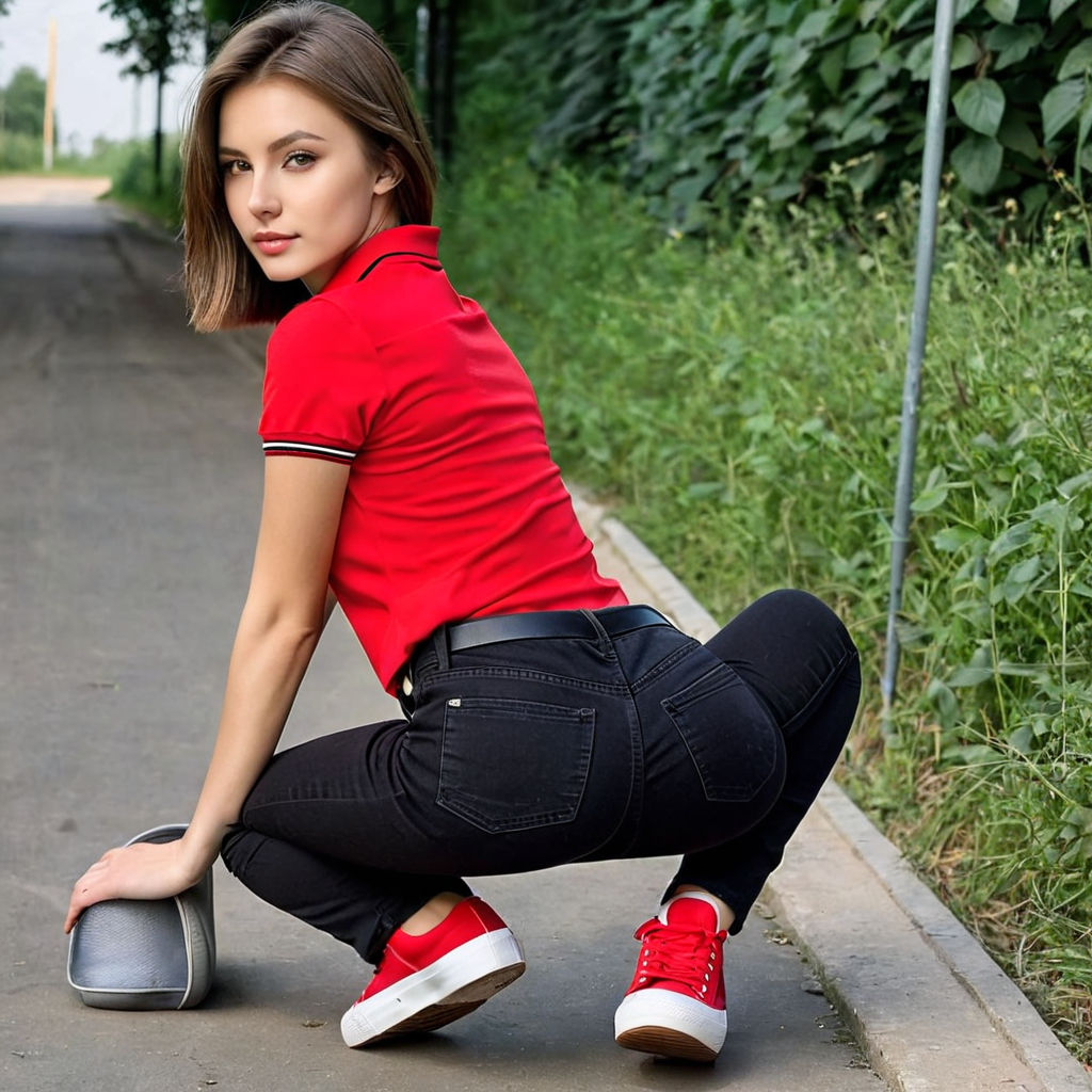 russian girl perfect booty