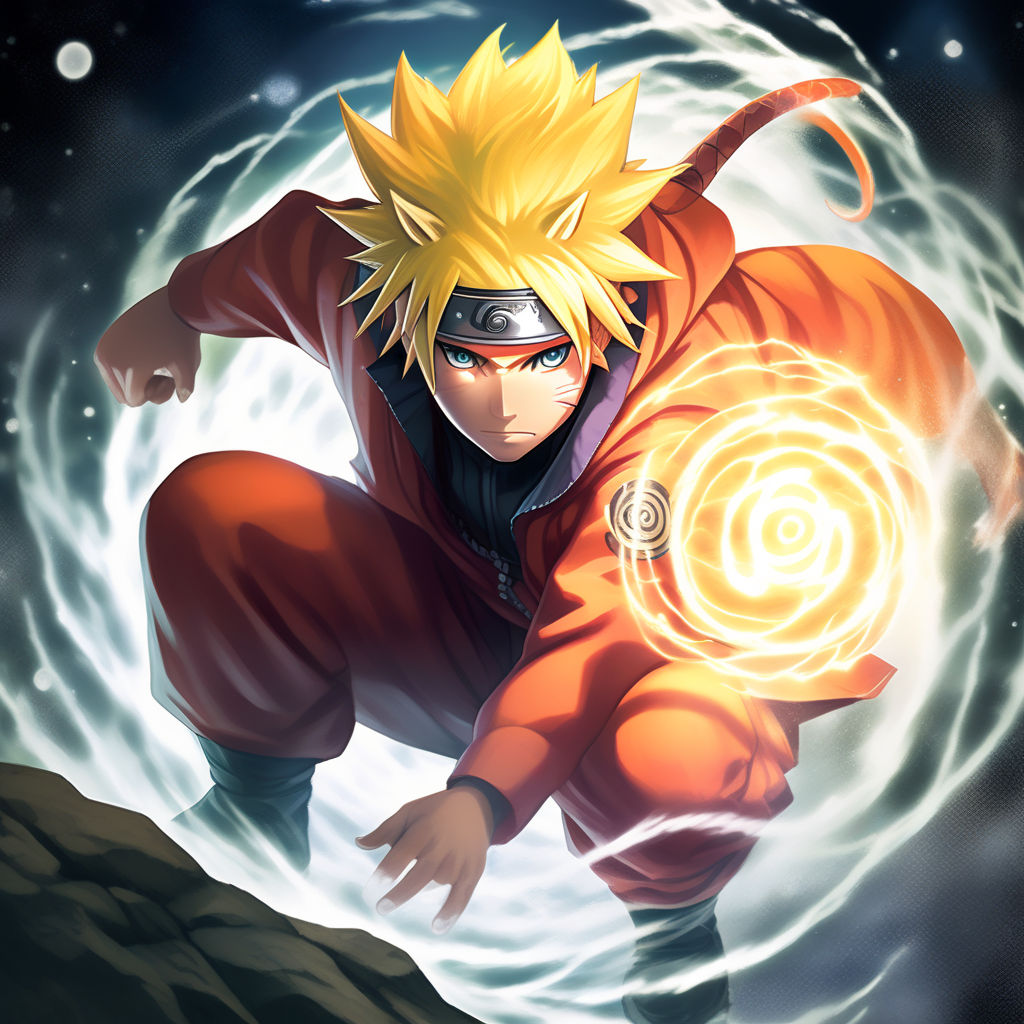 Make a picture of Naruto in kurama mode with use Rasengan by JULYEAR ...