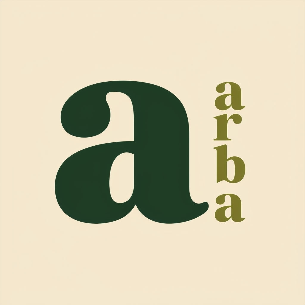 Warm Organic 'arbora' Eco-Friendly Logo Design
