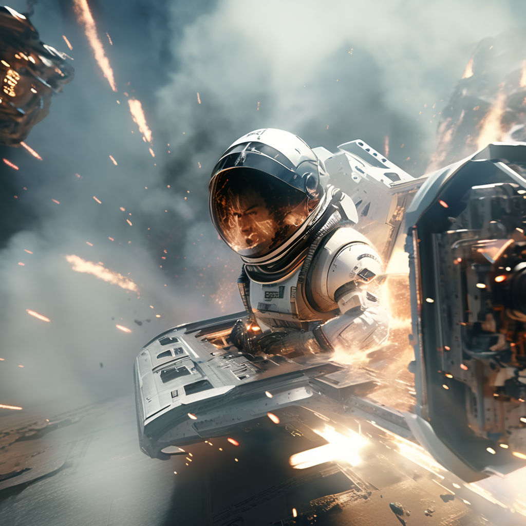 Make a broken spaceship by Gin - Playground