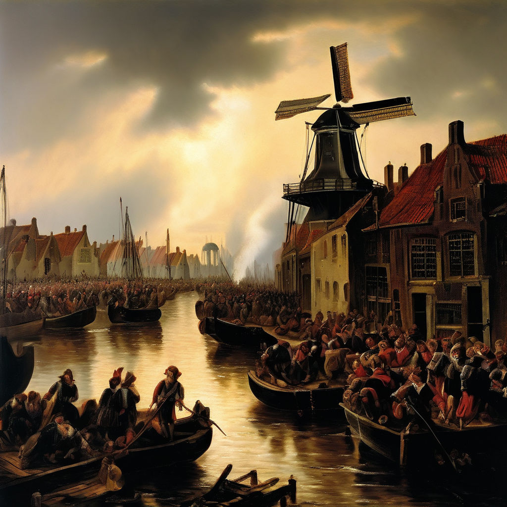 The Dutch Revolt (1568-1648) against Spanish rule led to the... by ...