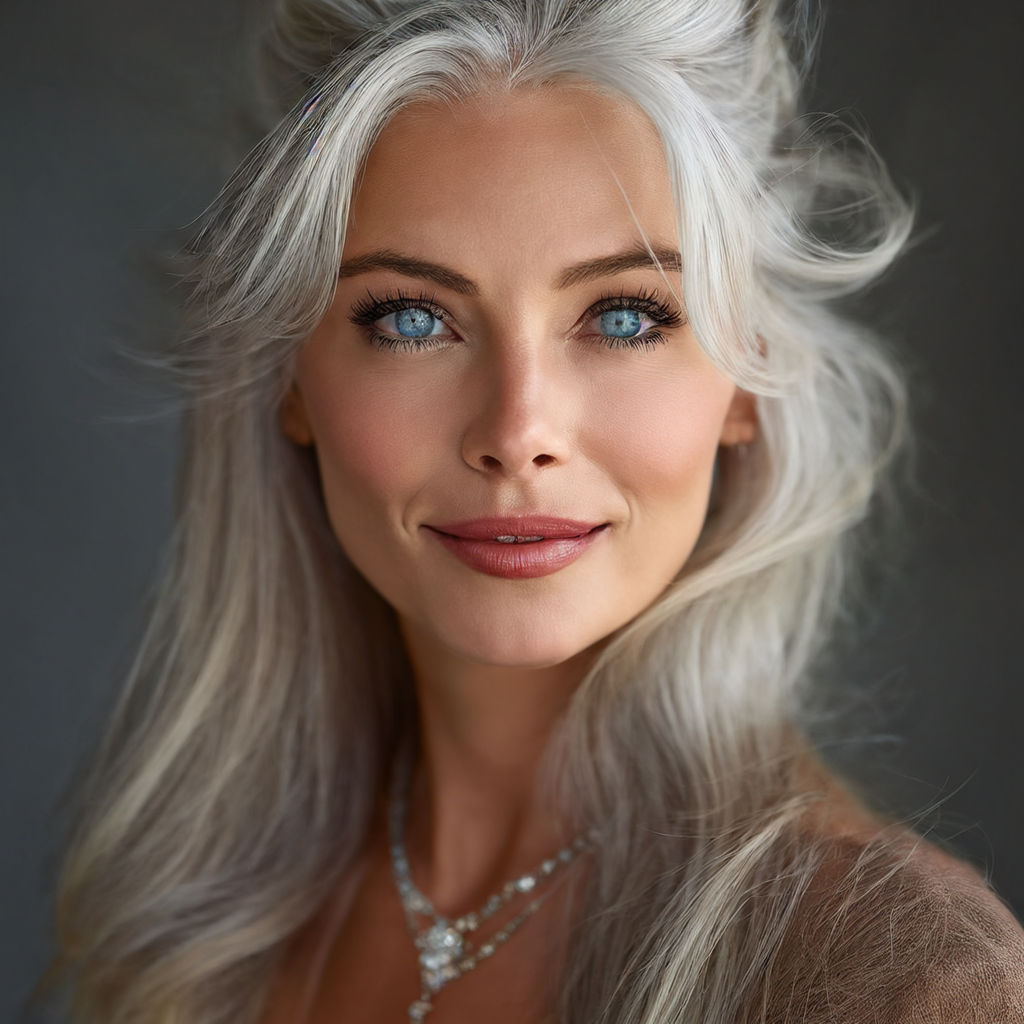 Gorgeous older woman