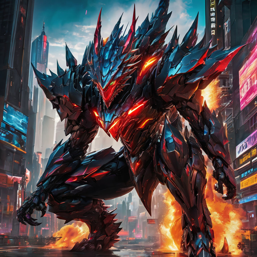 mecha beast steel