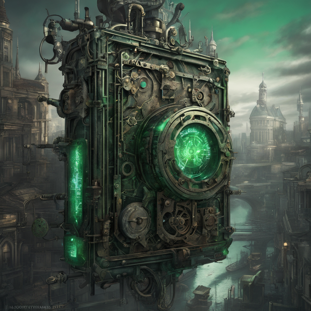 A digital drawing of a digital lock mechanism and the city by Tobias ... Circuit Diagram