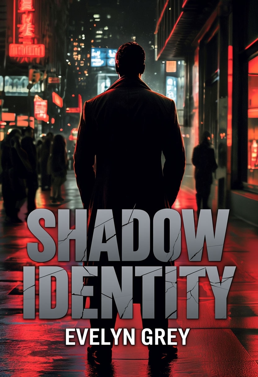Dramatic Shadow Identity Noir Cityscape EBook Cover