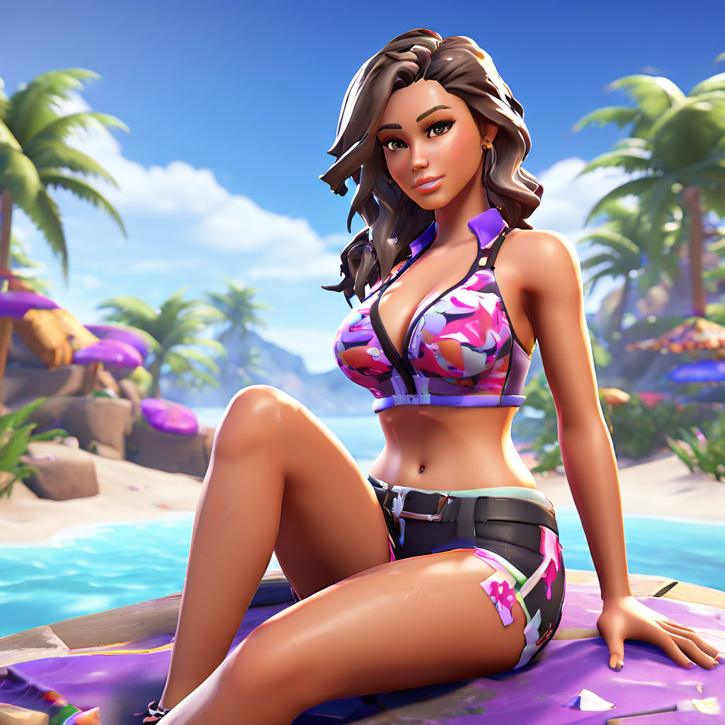 Fortnite Aura in Bikini