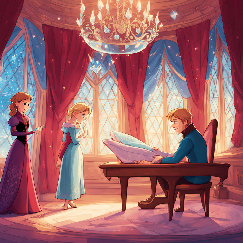 Inside the beautiful royal chamber of Arendelle by YUSIK PARK - Playground