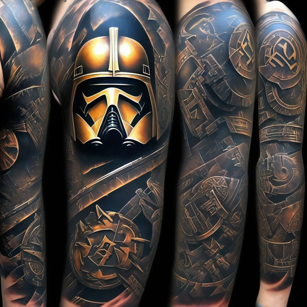 Star Wars Tattoo Half Sleeve