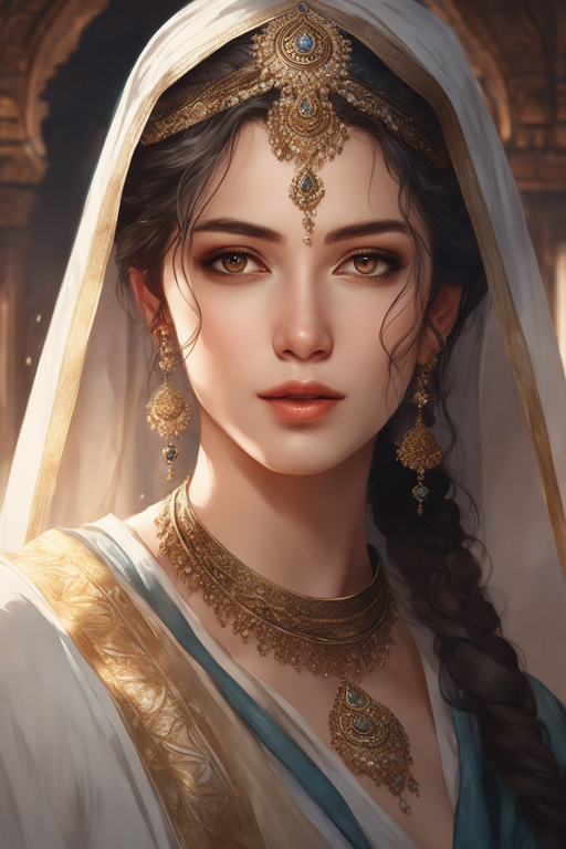 Gorgeous portrait of a harem member by scb03 - Playground