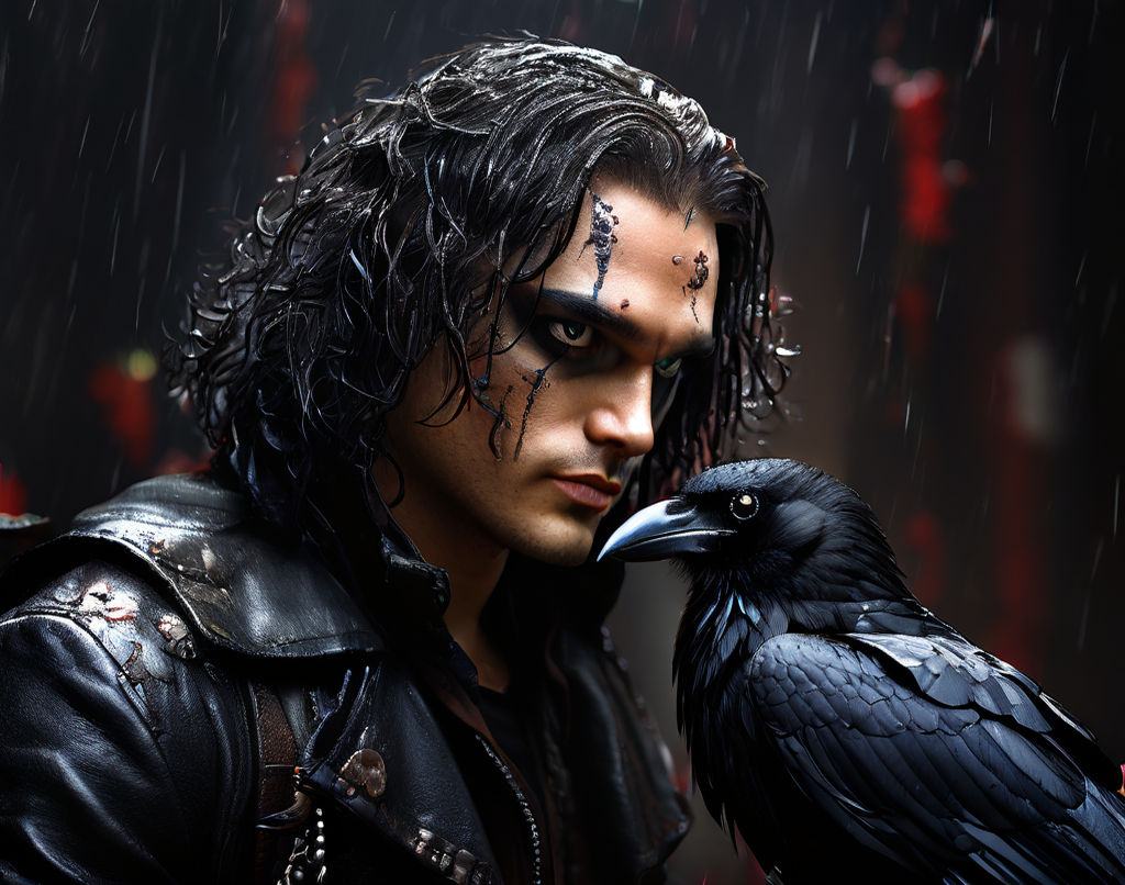 The crow brandon lee makeup by bucbeast@gmail.com - Playground