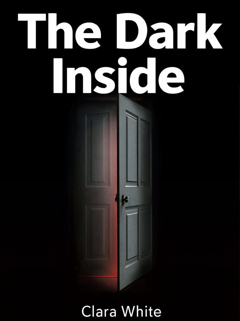 Chilling EBook Cover for The Dark Inside by Clara White