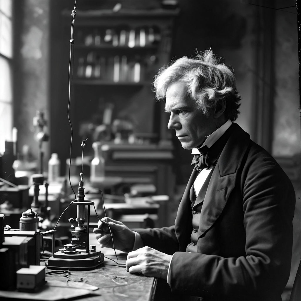 When Michael Faraday discovered by Önder Samet Topuz