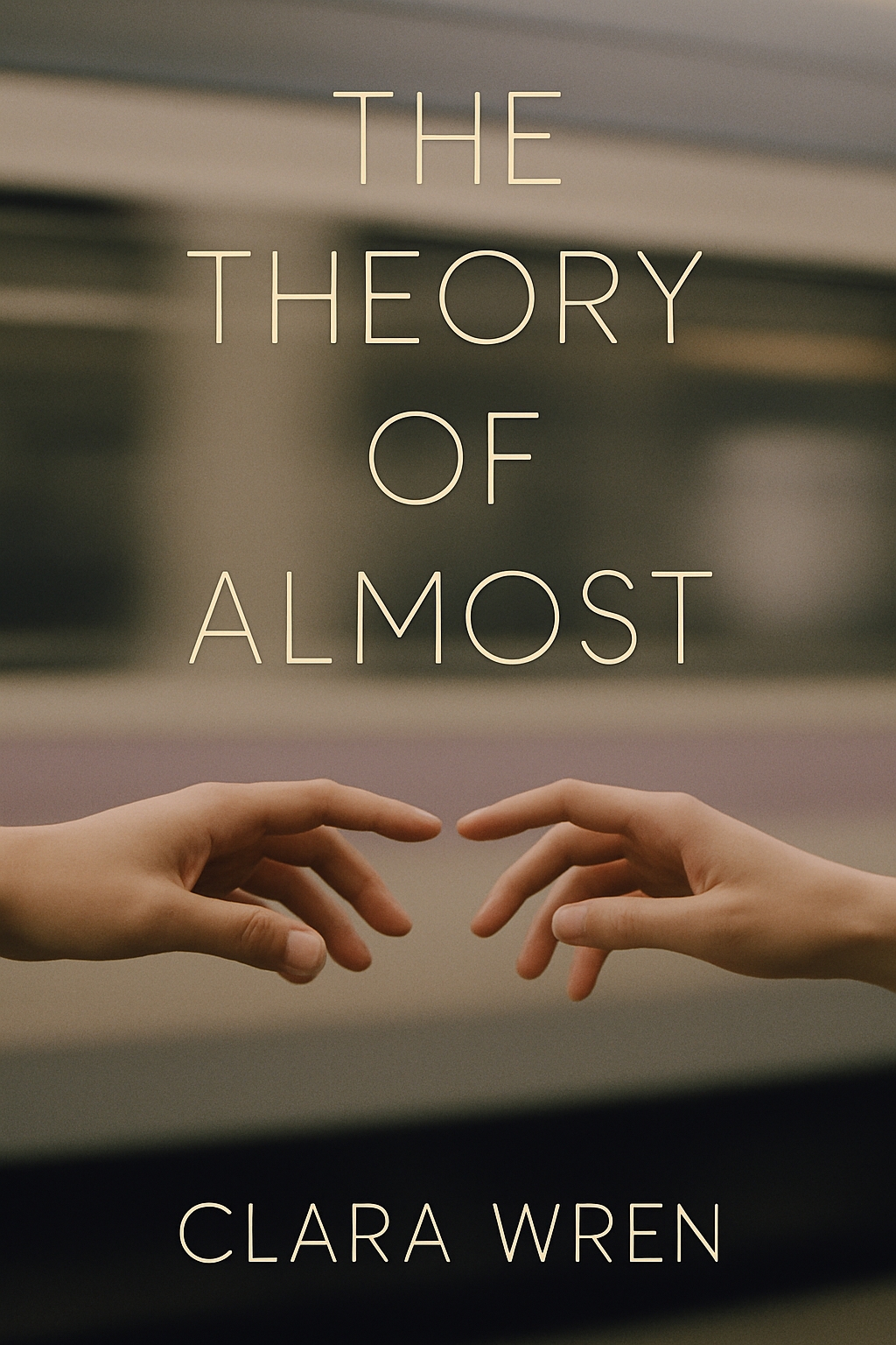Modern Minimalist EBook Cover for 'The Theory of Almost'