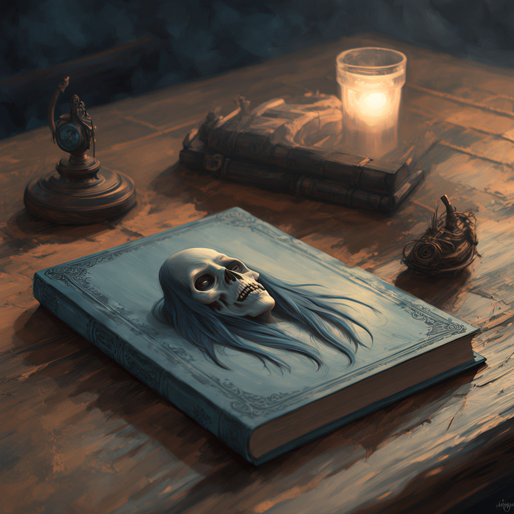 La Llorona book in sharp focus resting on a weathered wooden... by ...