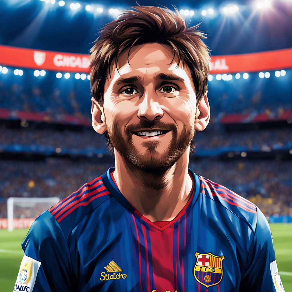 Studio Ghibli animation of an adult Lionel Messi by Enyi Ugoihe ...