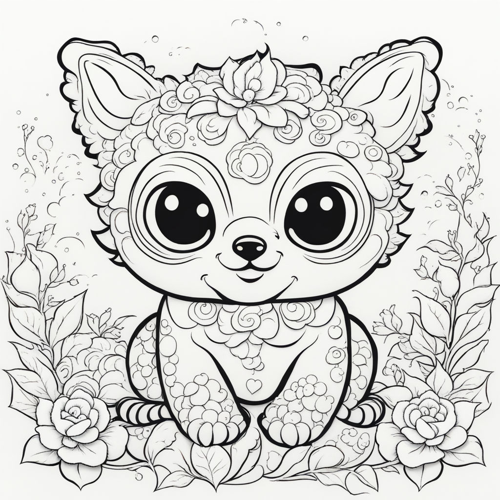 Cute baby xolotl coloring page for kids by sandra natali rave orozco ...