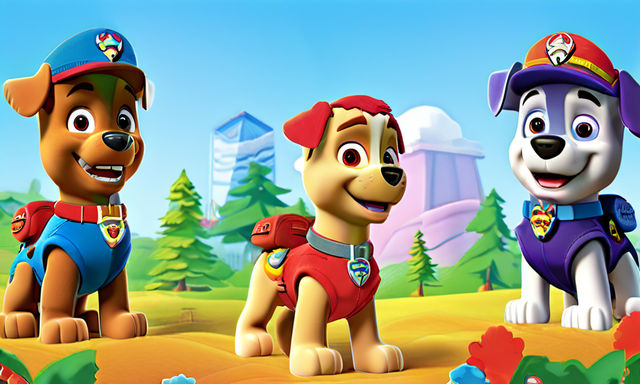 Paw patrol ScrapBook paper by HAMBONE_HigH GAMING - Playground