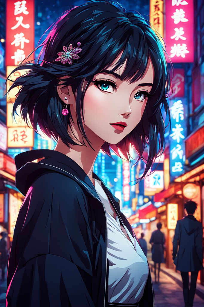 Anime-style image by Tuwshin Bayar - Playground