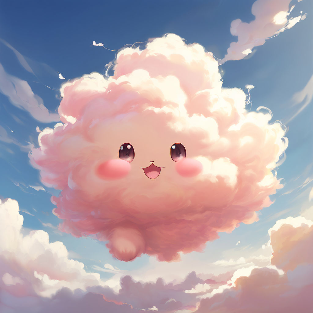 Anime fuffy cloud by Priyanka Sahu - Playground