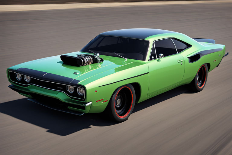 2025 Plymouth Road Runner Muscle Car by Manzor Dasti - Playground