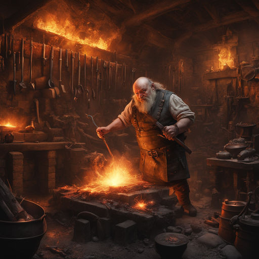 blacksmith forge fantasy