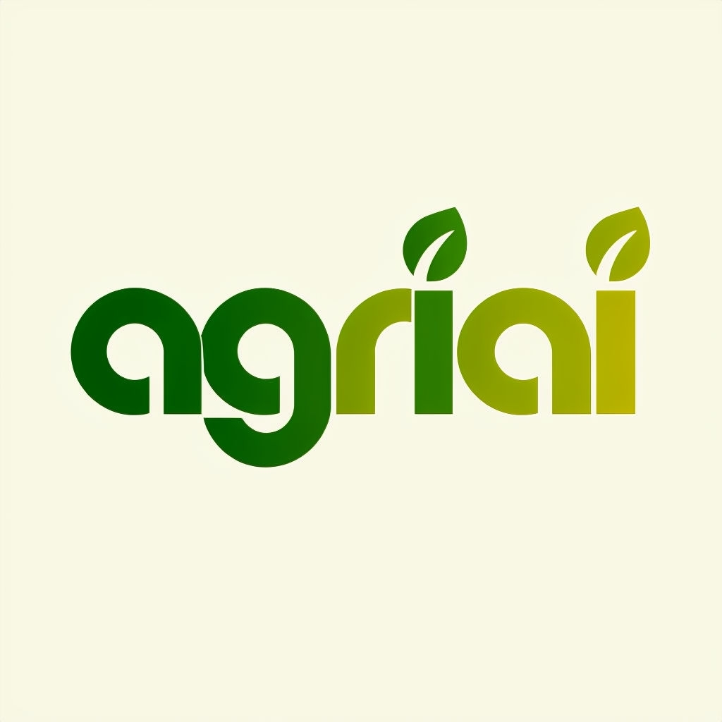 Modern Eco-Friendly Agriai Logo T-Shirt