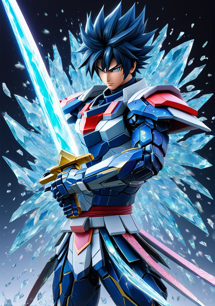 Ultimate sasuke delta Gundam hold the katana by KUBU Gaming - Playground