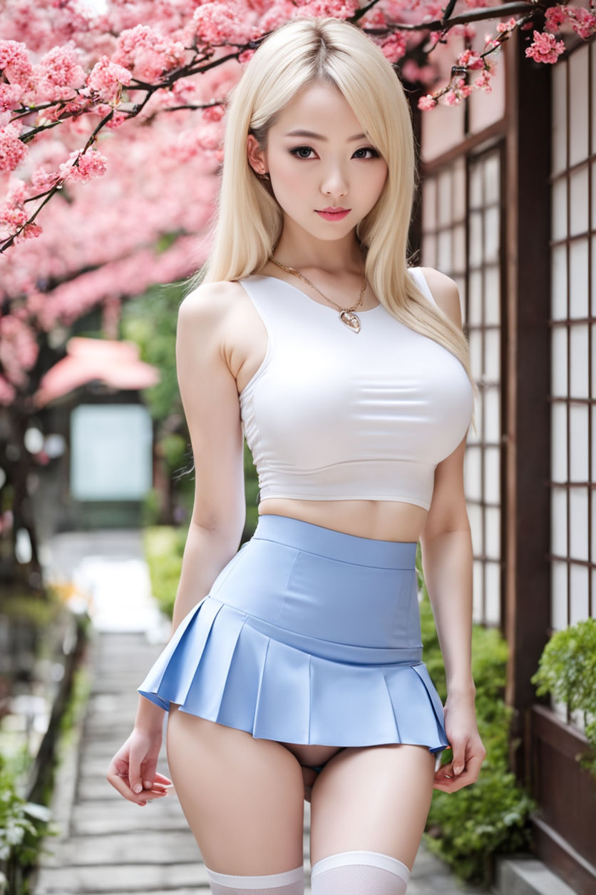 korean blonde bimbo