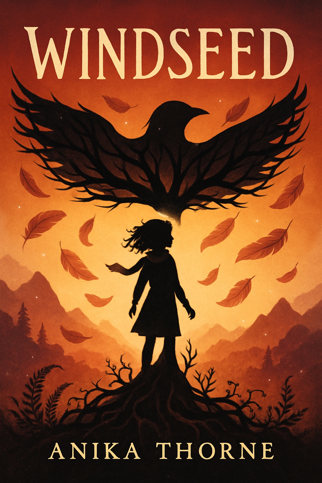 Enchanting Windseed Book Cover Design Featuring Mystical Imagery EBook Cover