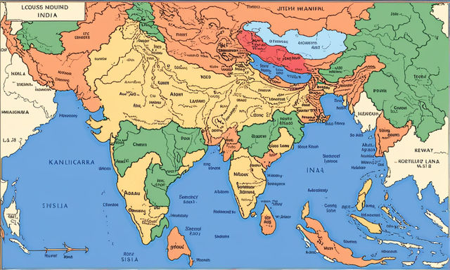 India: Located in South Asia by Muhammad Samsudin - Playground