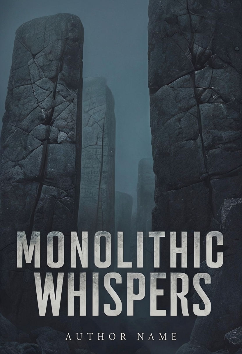 Ominous Monolithic Whispers eBook Cover Design