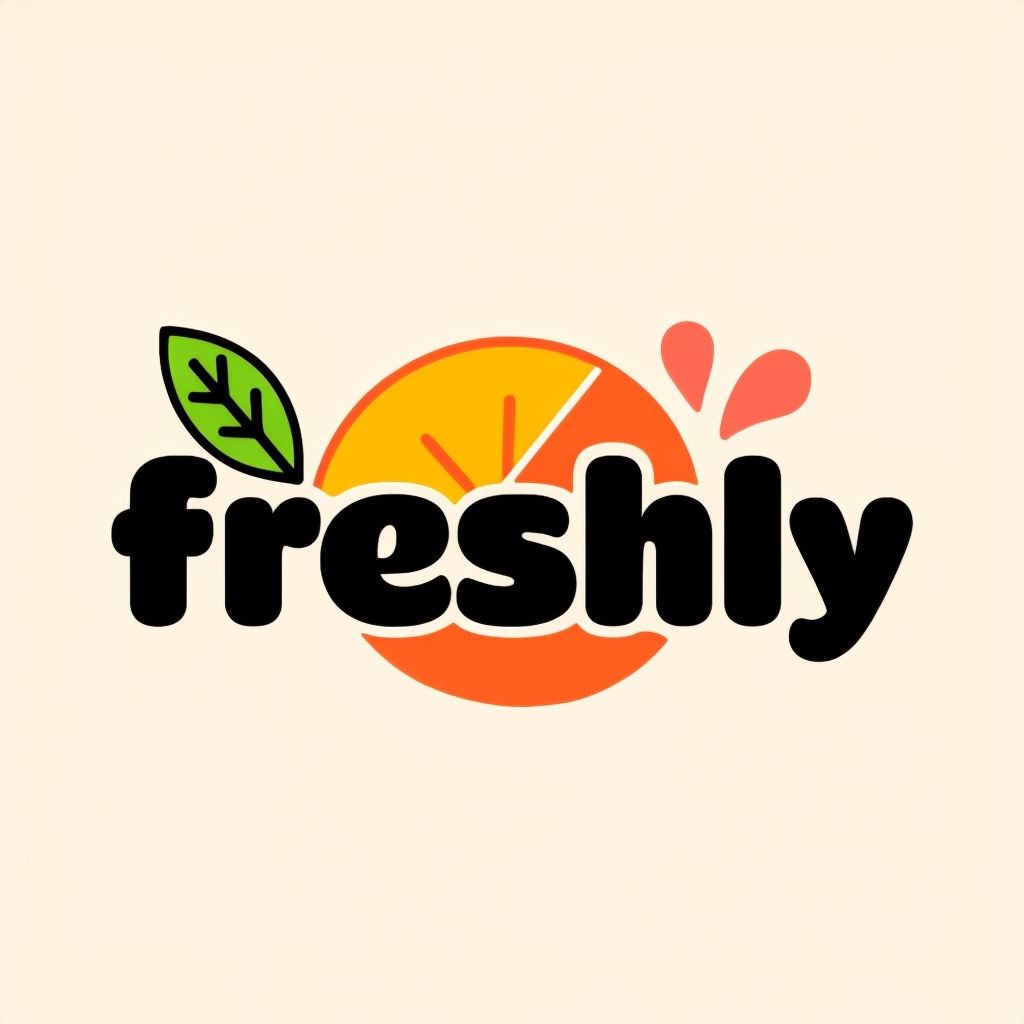 Freshly Modern Minimalist Logo Design T-Shirt