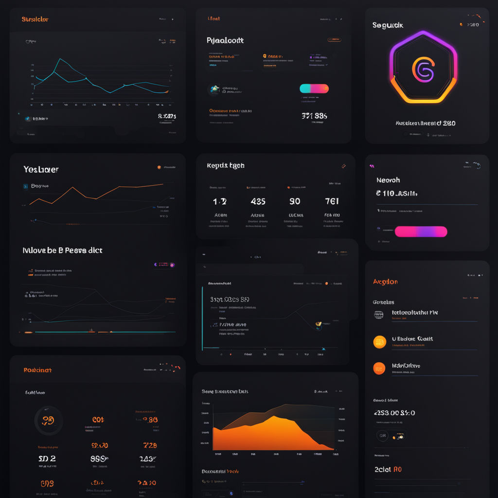 Dark theme UI/UX design by Vlad Malyshev - Playground