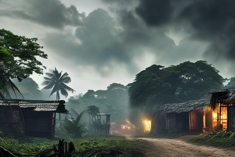 The darkness spread across the sky by Rutuja Patekar - Playground