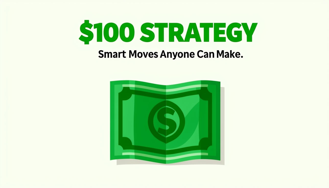 $100 Strategy: Smart Moves Anyone Can Make Social Media Post