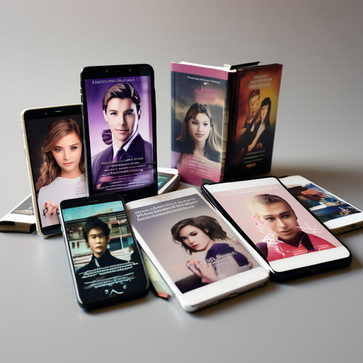 4 volumes of books and videos on mobile phones that are spec... by ...