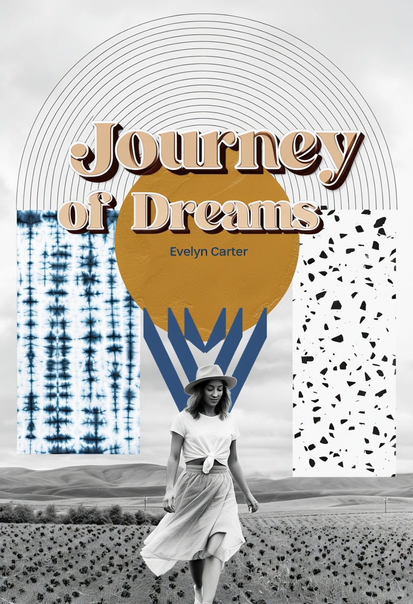 Journey of Dreams Modern Abstract EBook Cover Design