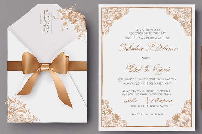Wedding invitation template ideas by EverCrafted Design Studios