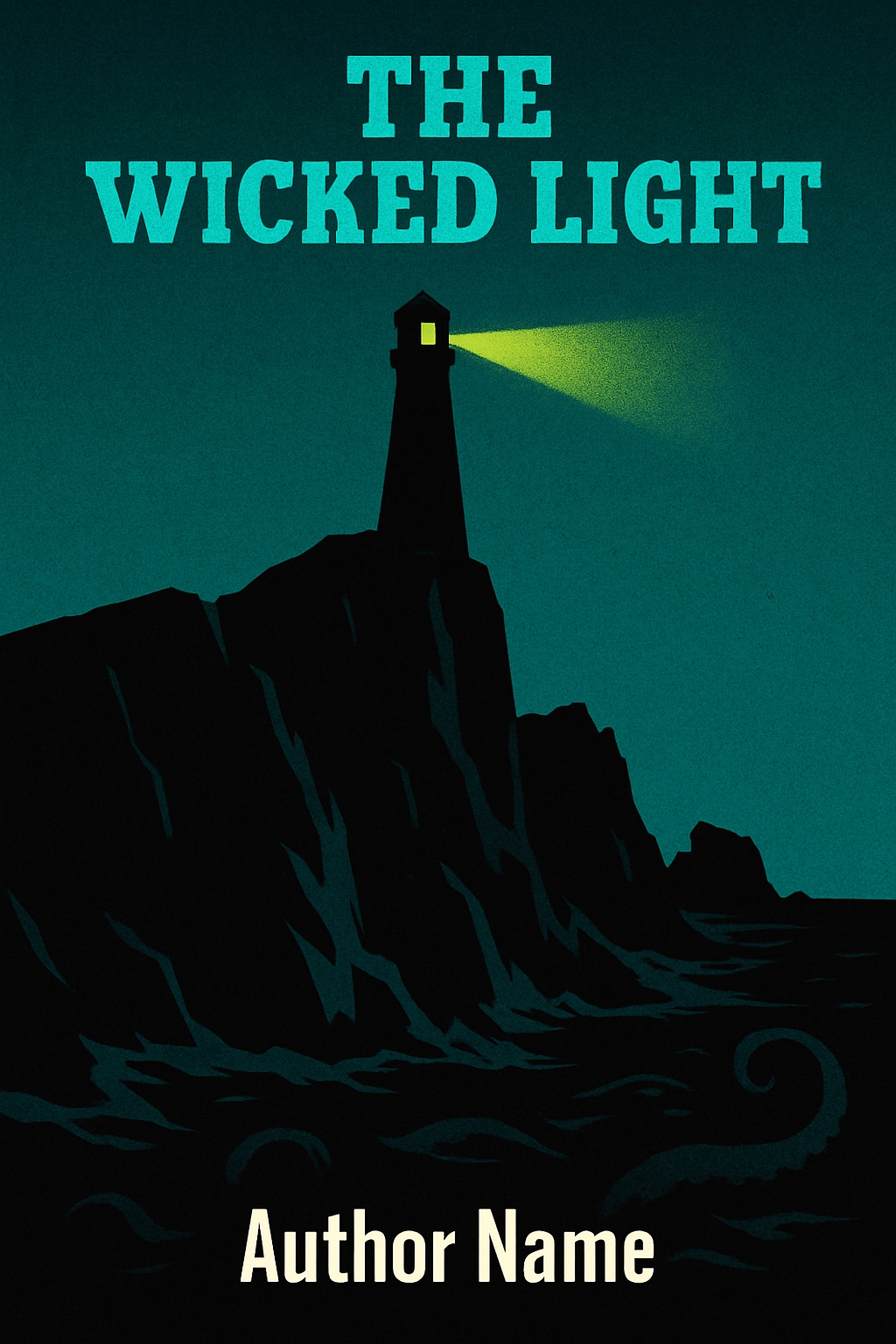 The Wicked Light Mysterious EBook Cover Design