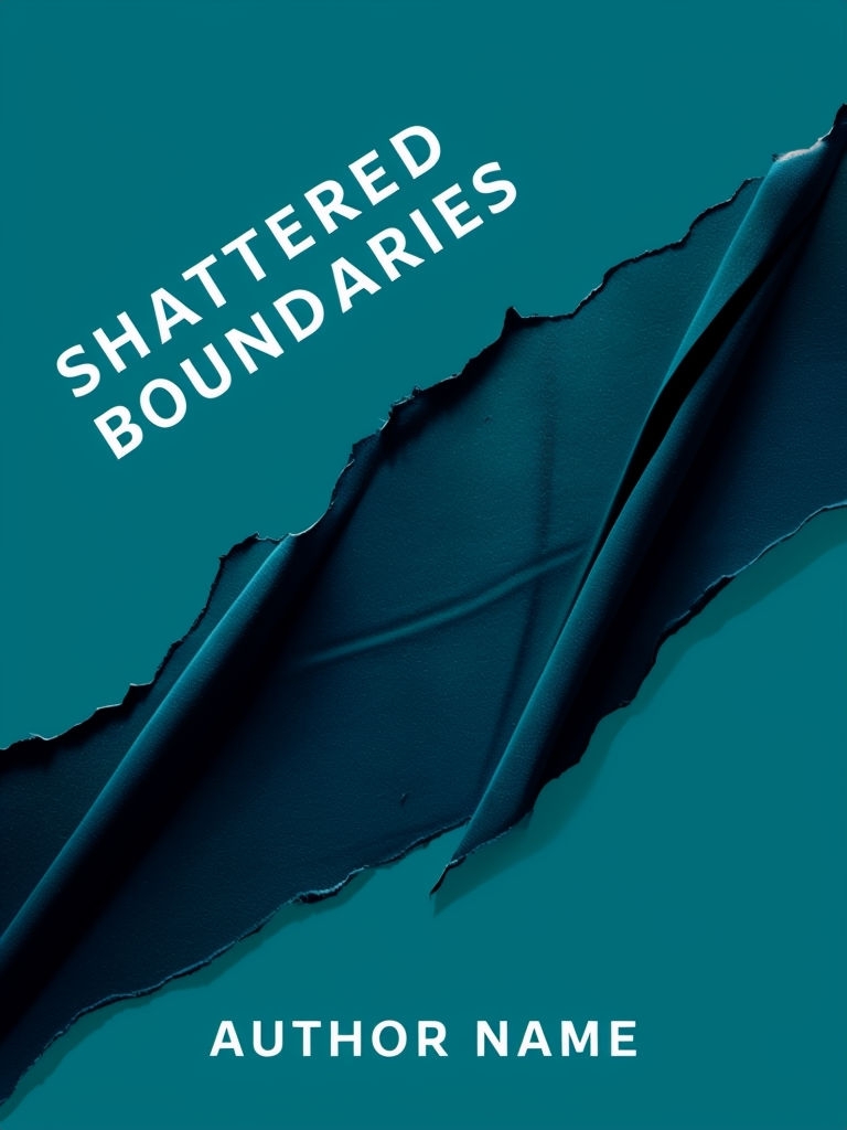 Modern Minimalist Shattered Boundaries EBook Cover