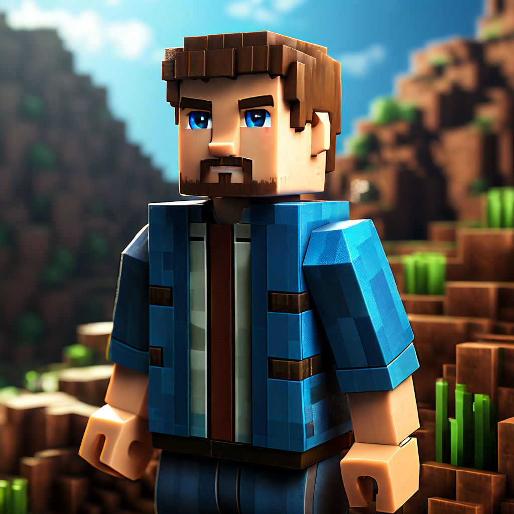 Minecraft Steve (Realistic) by Clone Cop - Playground