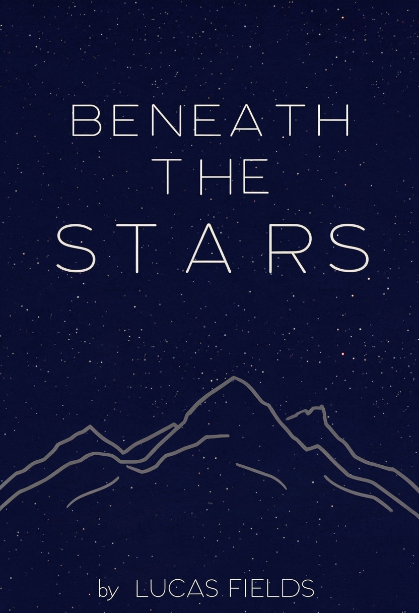 Beneath the Stars Elegant EBook Cover Design