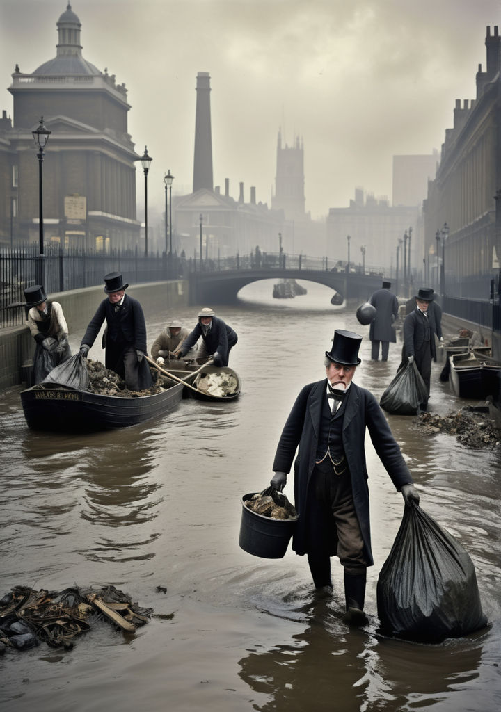 Victorian London's Great Stink by JK Tamil - Playground