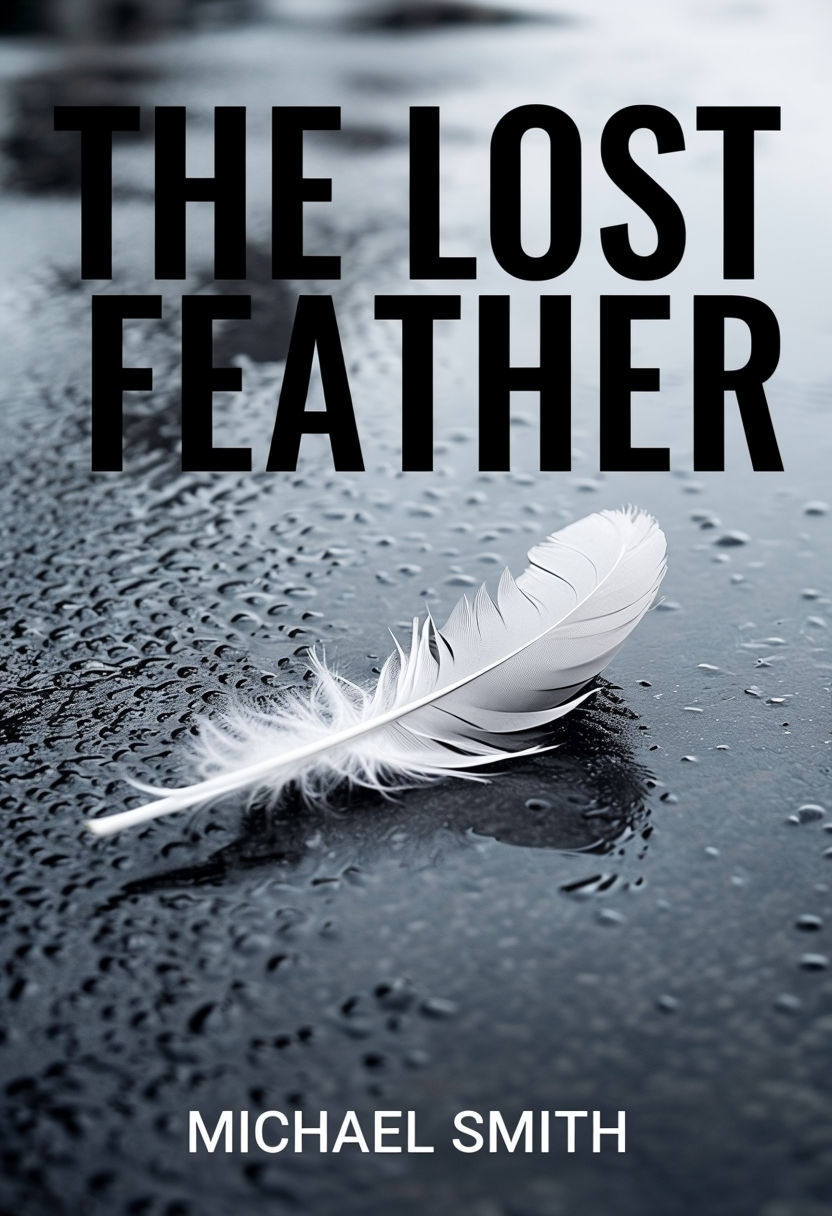 The Lost Feather Mystery Novel Book Cover Design