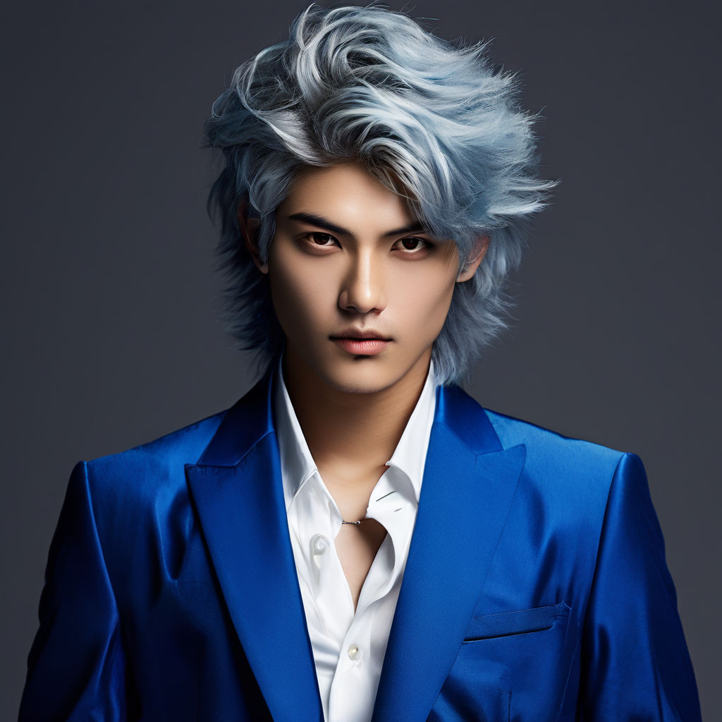 Blue archive shiroko grey hair wolf ear blue blazer by ‍박영우[학생](소프트웨어융합 ...