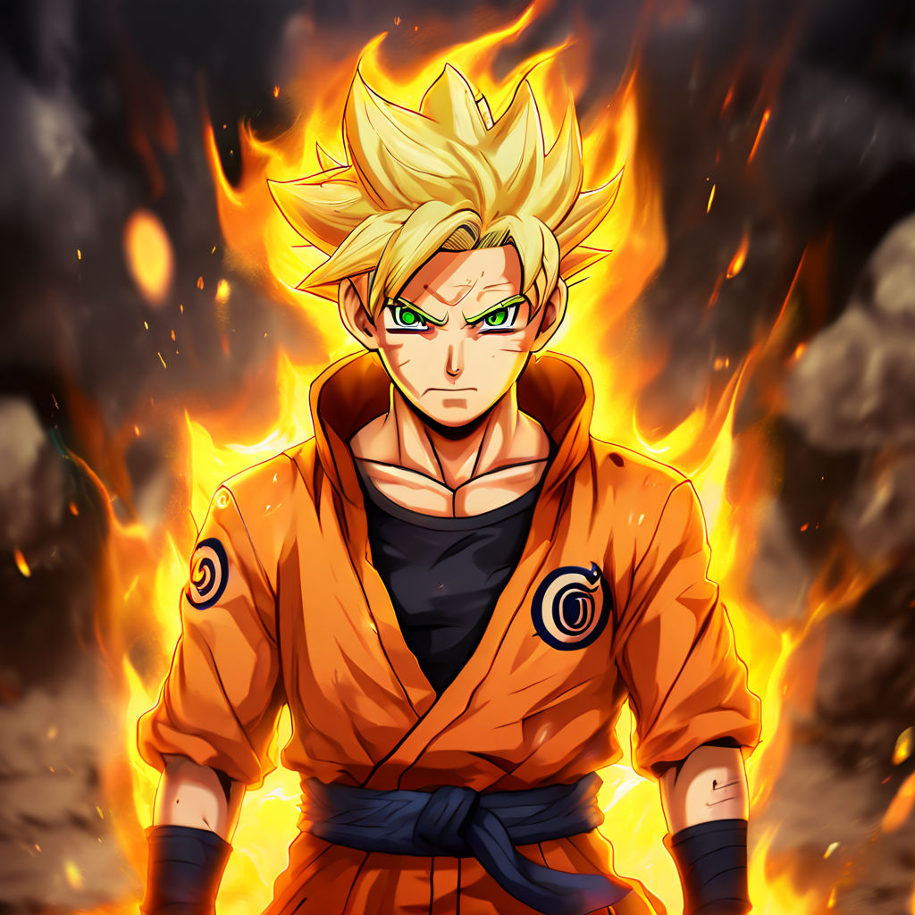 What would naruto look like in dragon ball z by Utkarsh Tripathy ...